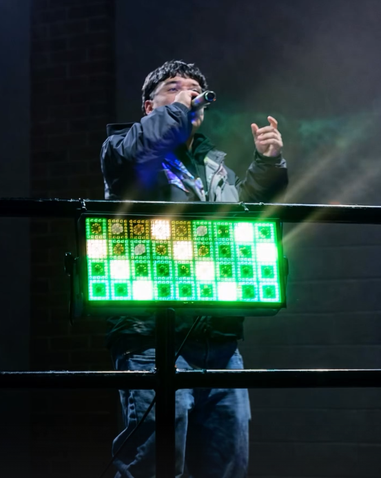 GUEROOOO performing live on stage