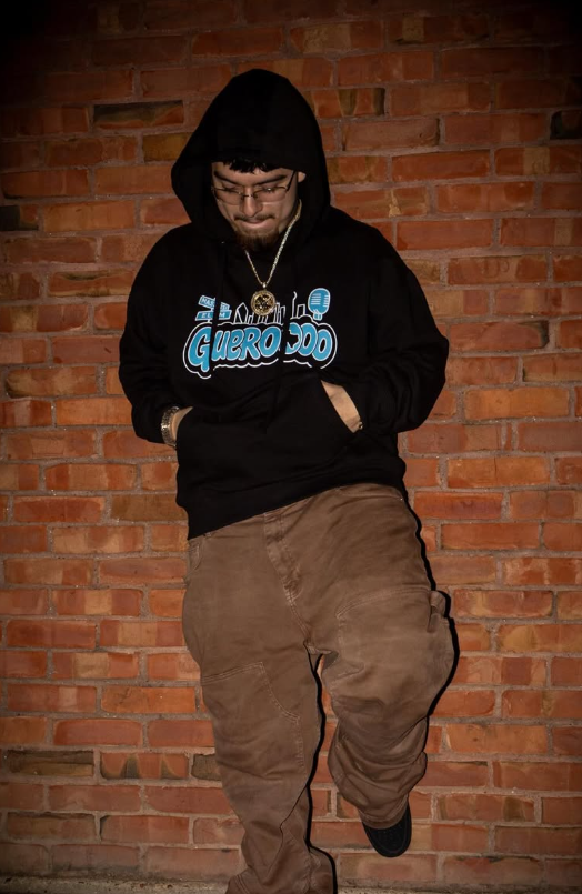 GUEROOOO hoodie front graphic