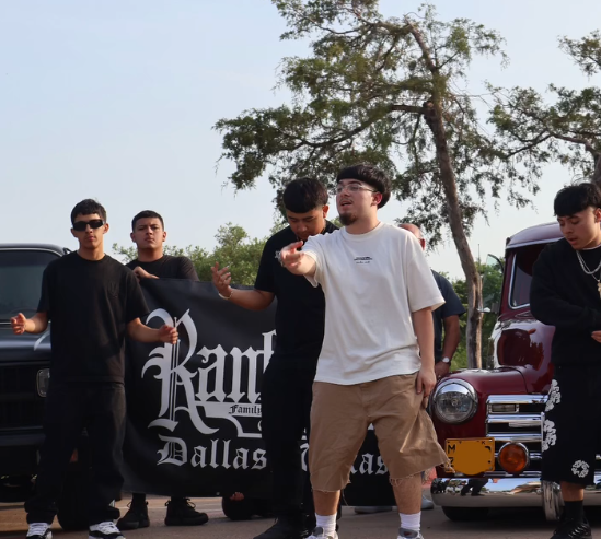 IC Records crew in Dallas, Texas